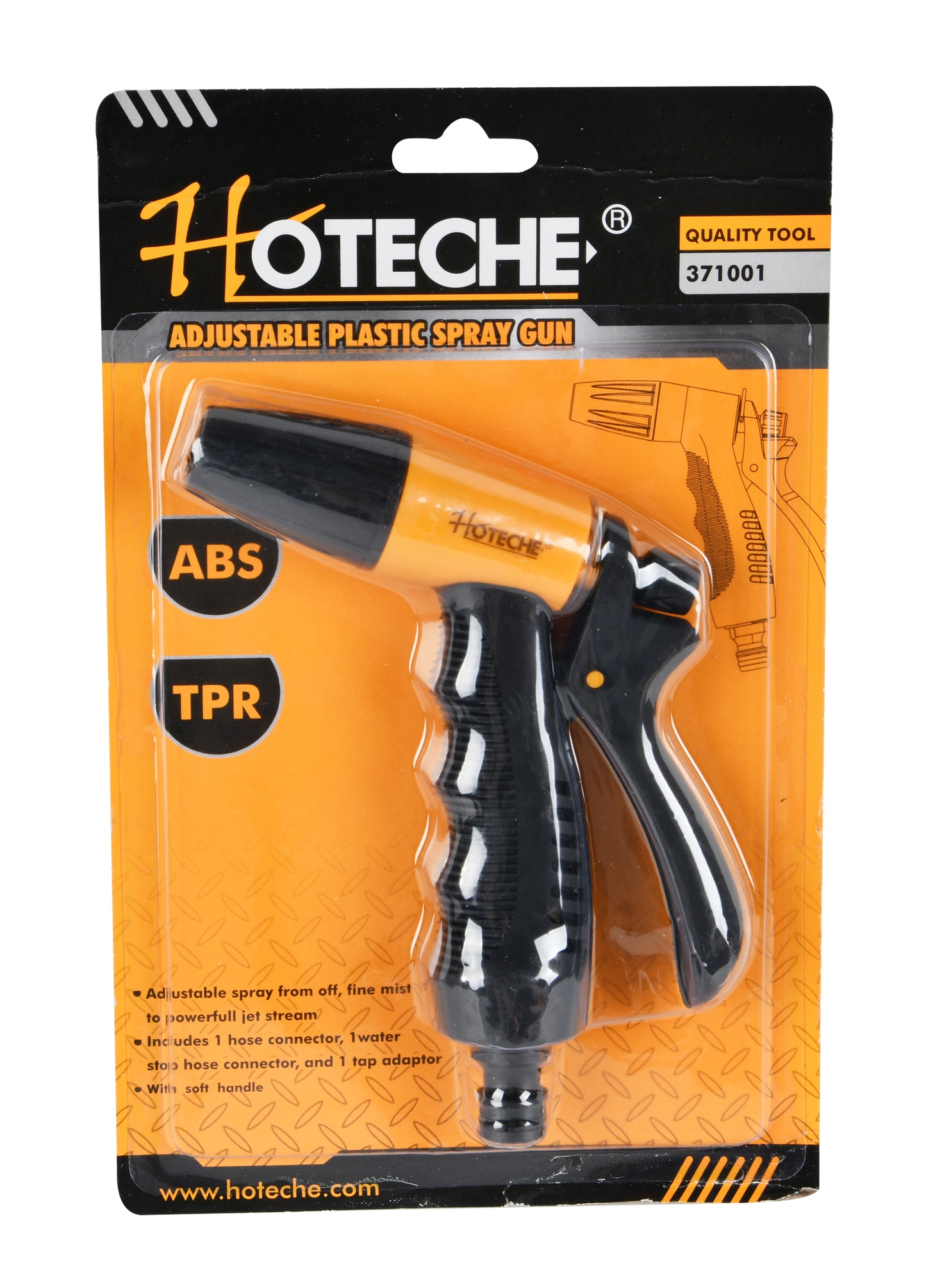 371001- HOTECHE PISTOLA DE RIEGO AJUSTABLE