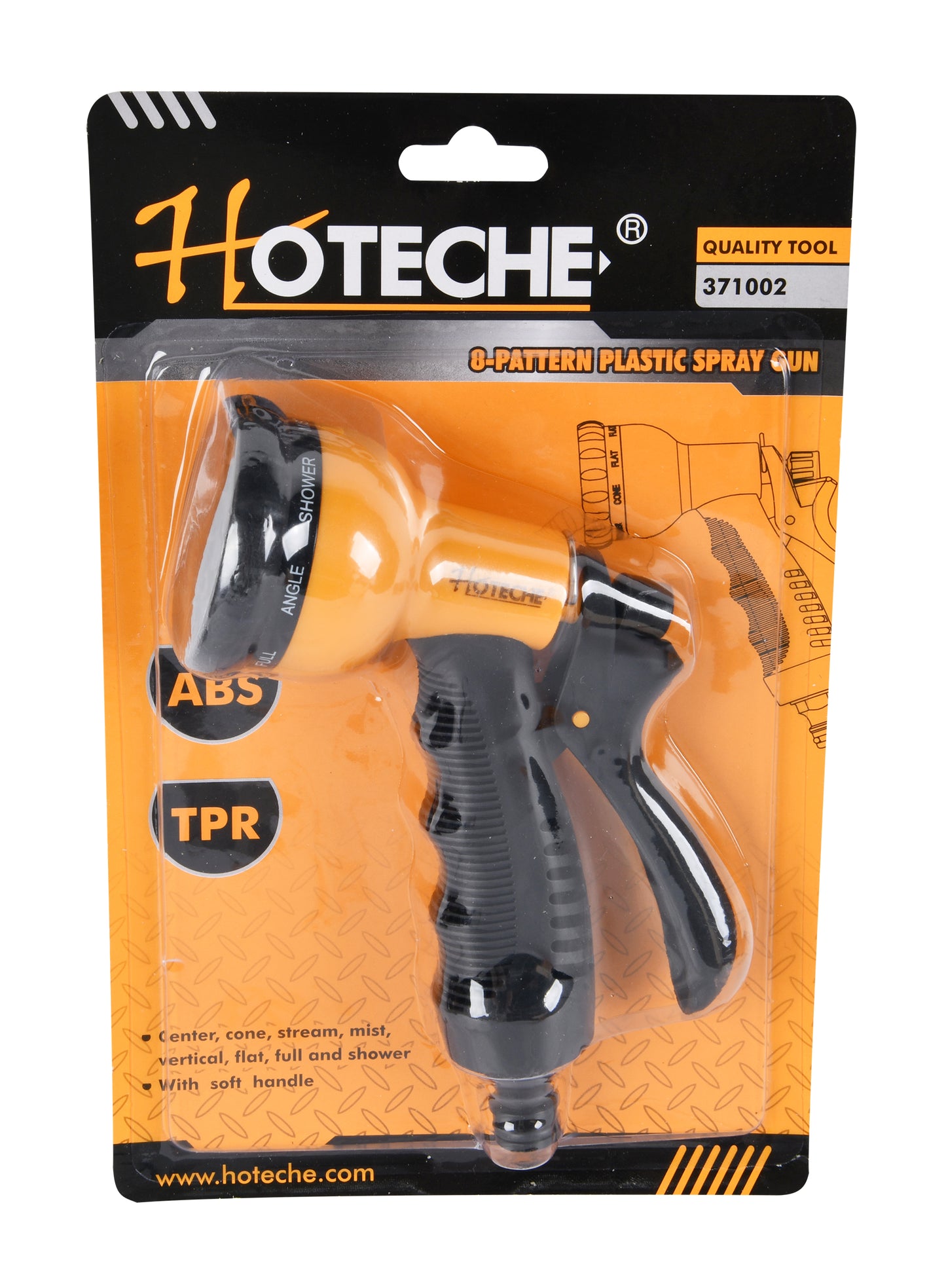 371002- HOTECHE PISTOLA DE RIEGO DE 8 POSICIONES