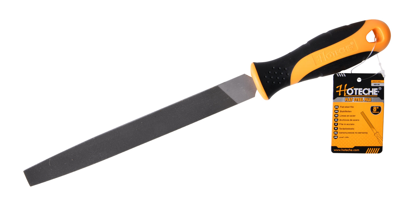 400110- HOTECHE LIMA PLANA DE ACERO 10"/250mm