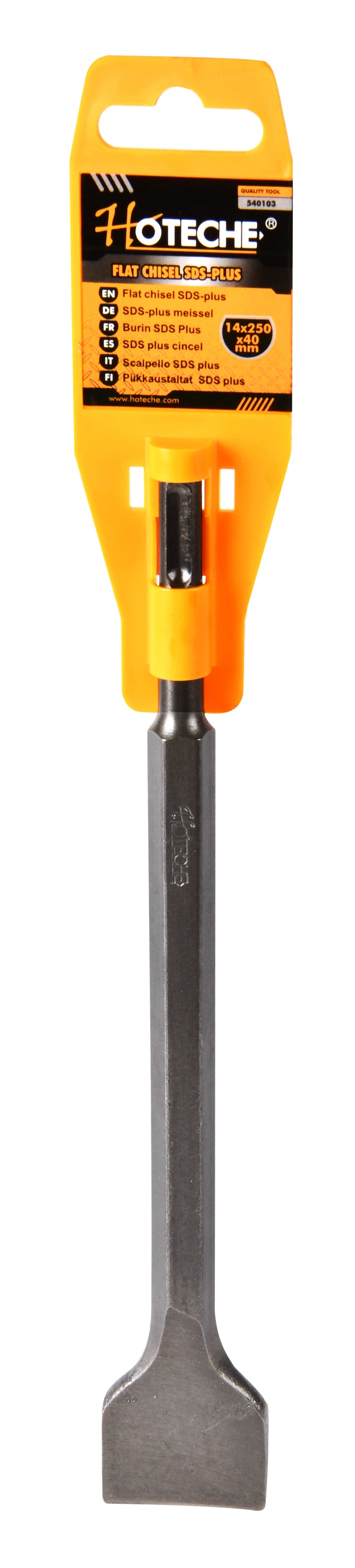 540103- HOTECHE CINCEL SDS PLUS ANCHO 14X250X40 MM