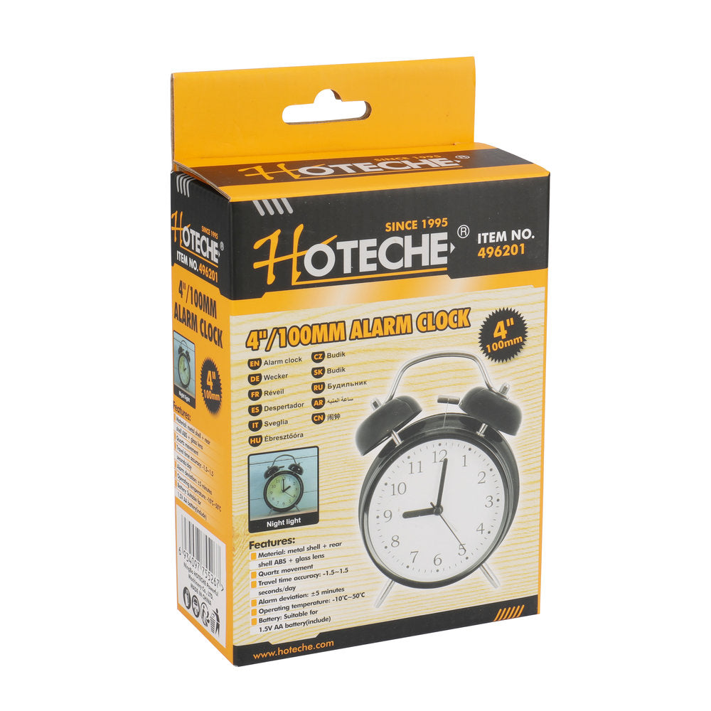 496201 - HOTECHE RELOJ DESPERTADOR 4 "
