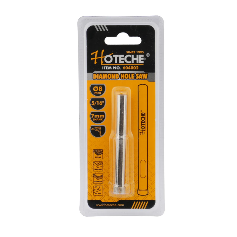604002 - HOTECHE BROCA DIAMANTADA PARA PORCELANATO 8 MM