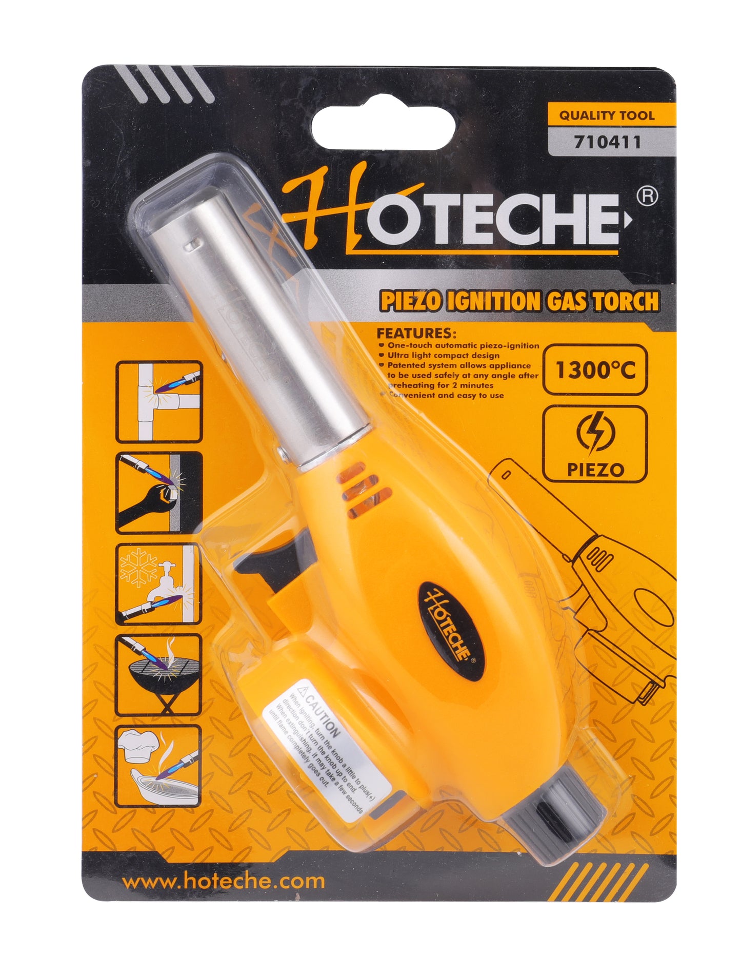 710411- HOTECHE ANTORCHA DE GAS CON ENCENDIDO ELECTRICO