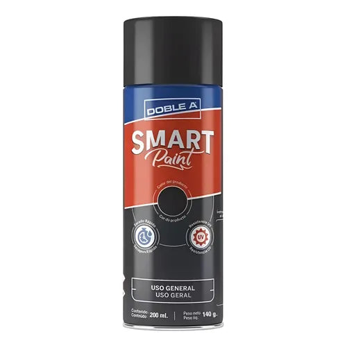 78072773174 DOBLE A SMART PAINT AA NEGRO BRI UG 200ML/140G