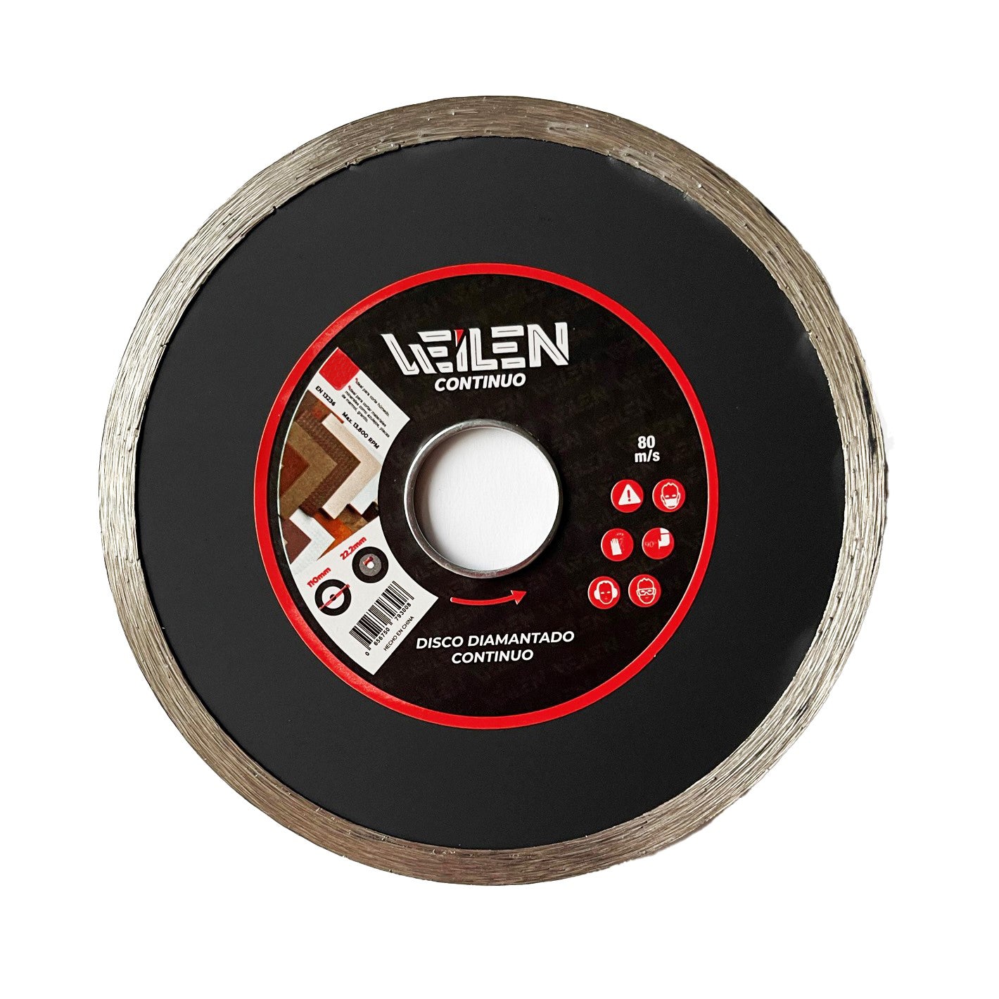 WLNDC-230- WEILEN DISCO DIAMANTADO CONTINUO 230 x 22.2