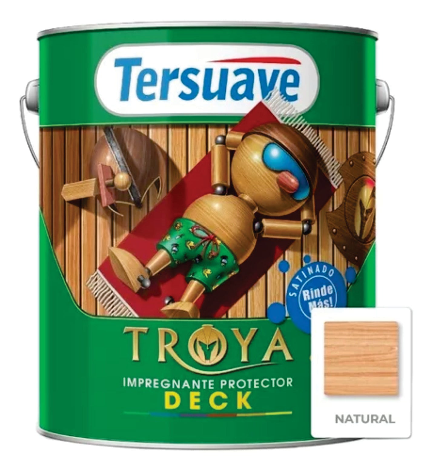 1217 - TERSUAVE DECK IMPREGNANTE SATINADO NATURAL 4LT