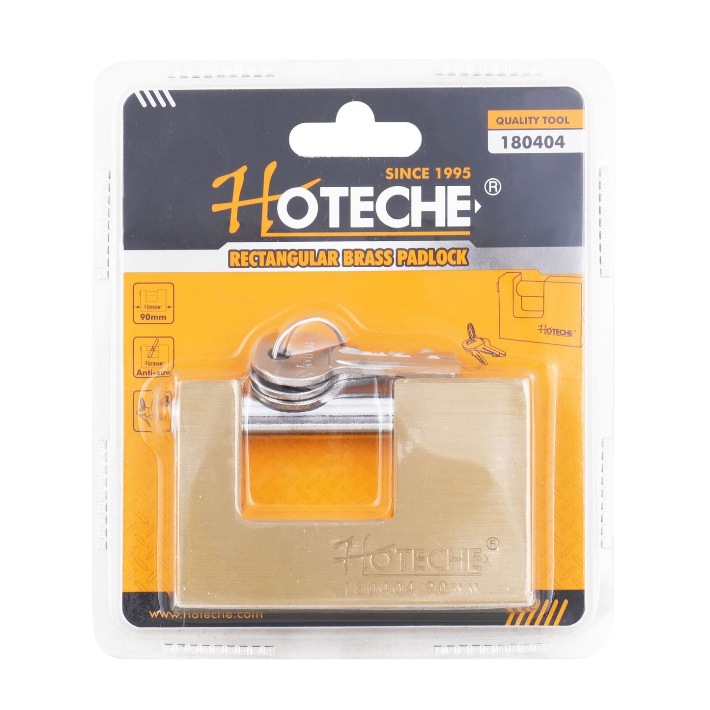 180402- HOTECHE CANDADO RECTANGULAR MÁX. SEGURIDAD 70MM