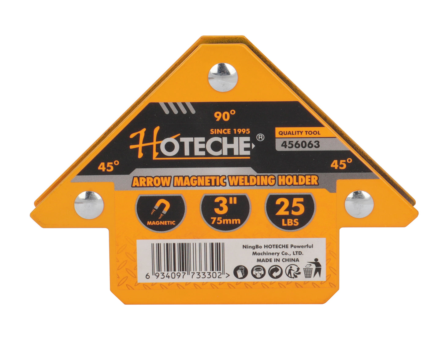 456065- HOTECHE ESCUADRA MAGNÉTICA 5"