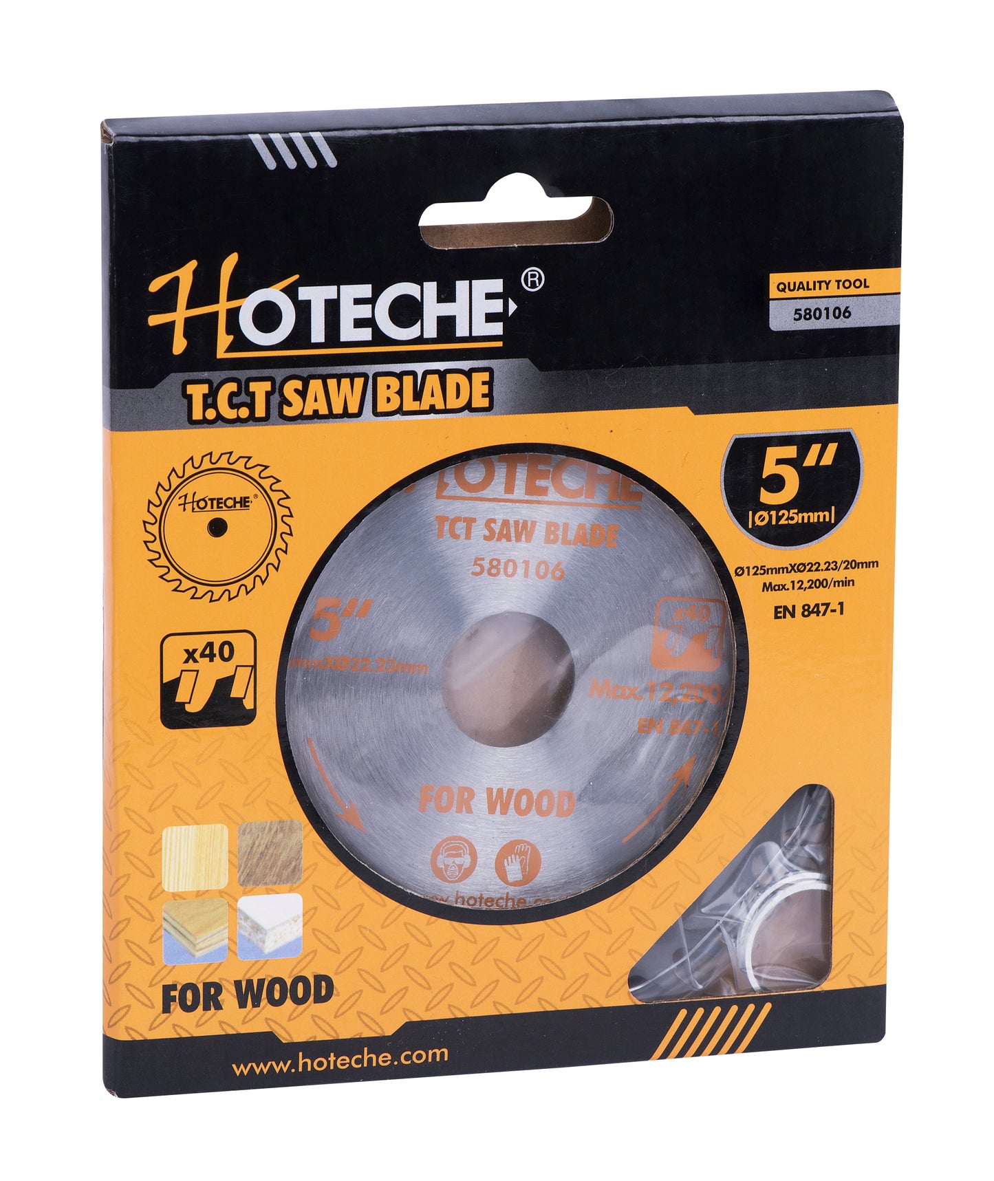580104- HOTECHE HOJA DE SIERRA 115mm x 40D