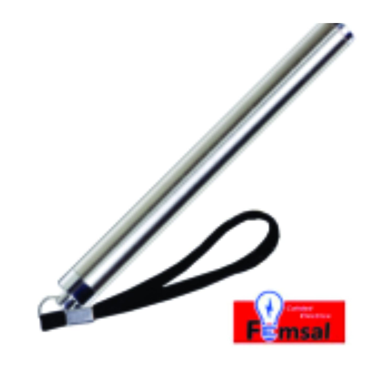 2091- ABRASOL LINTERNA LEDS METAL FINA 2 PILAS AAA