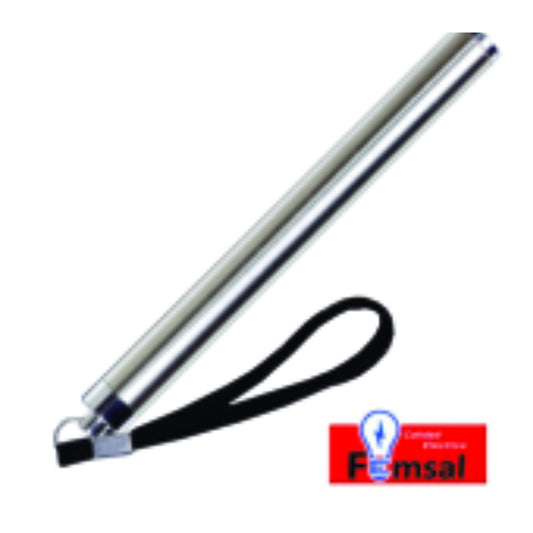 2091- ABRASOL LINTERNA LEDS METAL FINA 2 PILAS AAA