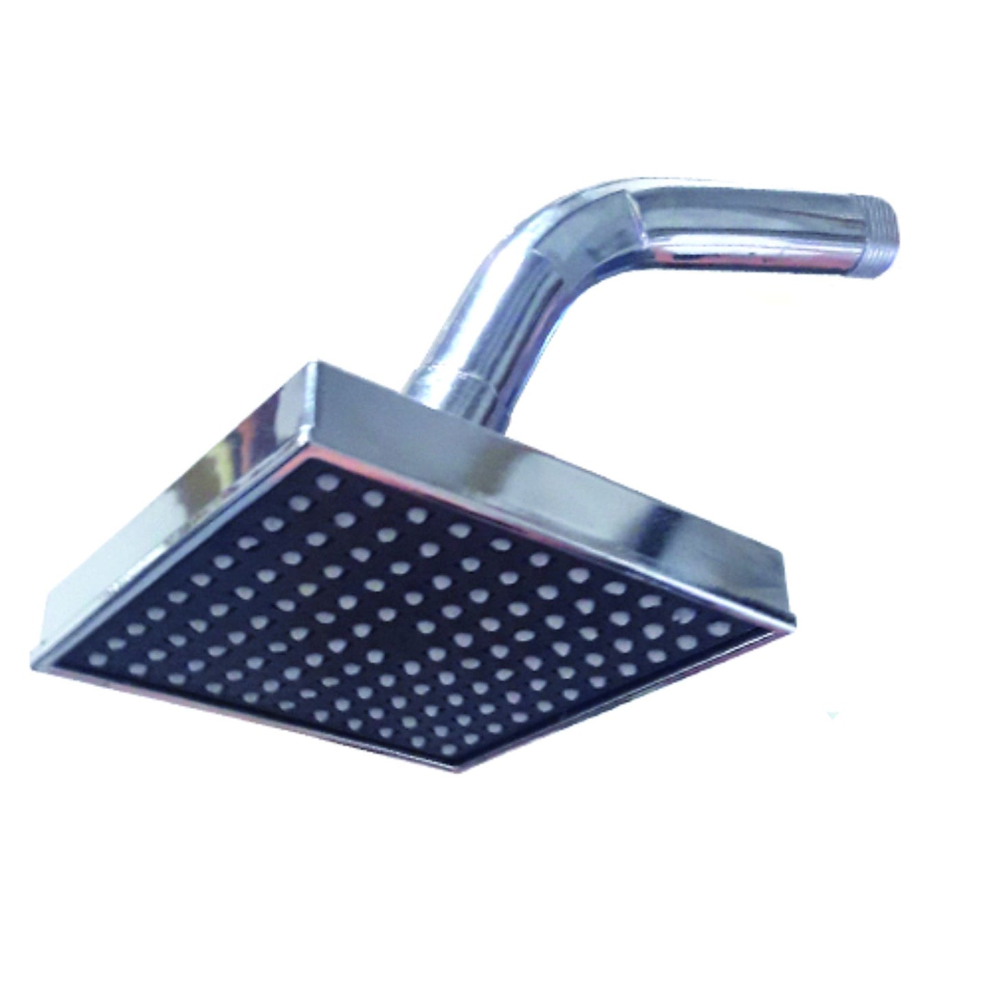 2146 - MOZART FLOR DE DUCHA  4" ANTIC. BASE NEGRA 100 x 100