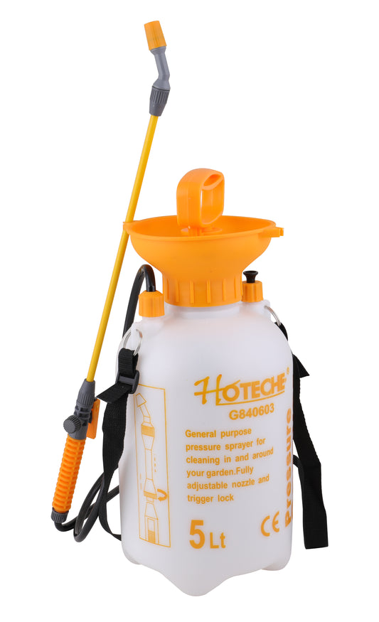 G840603- HOTECHE PULVERIZADOR DE PRESIÓN 5 LTS.