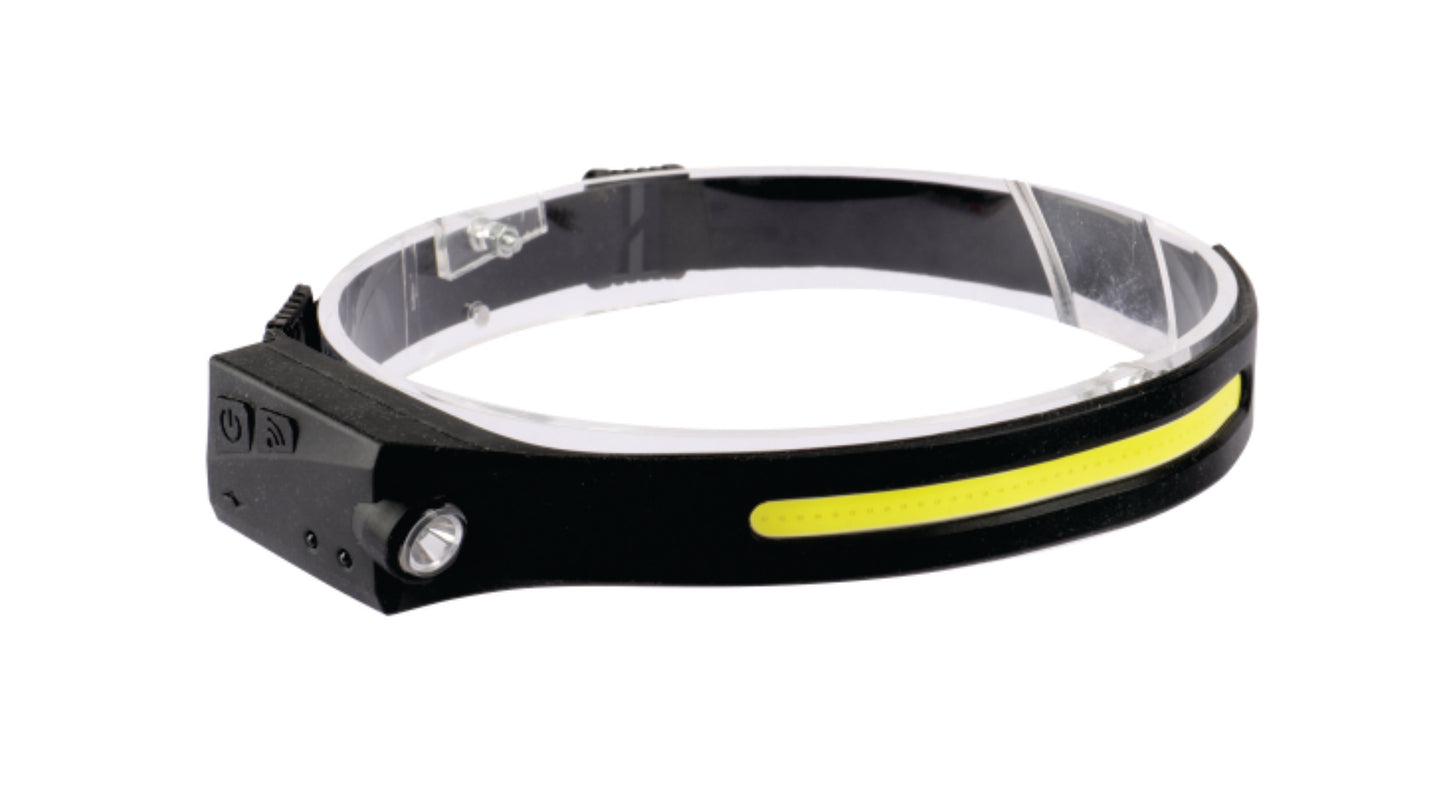 440051- HOTECHE LINTERNA VINCHA RECARGABLE 3W XPE + 5W COB