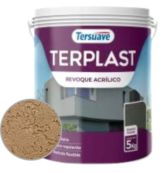 10457 - TERSUAVE TERPLAST REVOQUE ACRÍLICO BEIGE COCADA 5KG