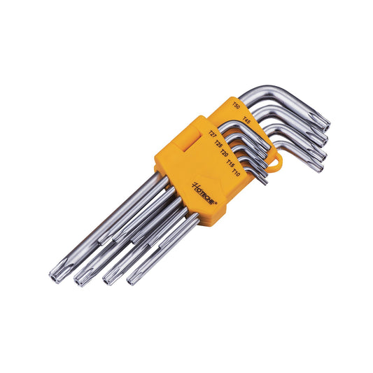 260809- HOTECHE LLAVES TORX LARGAS JUEGO X 9 PIEZAS
