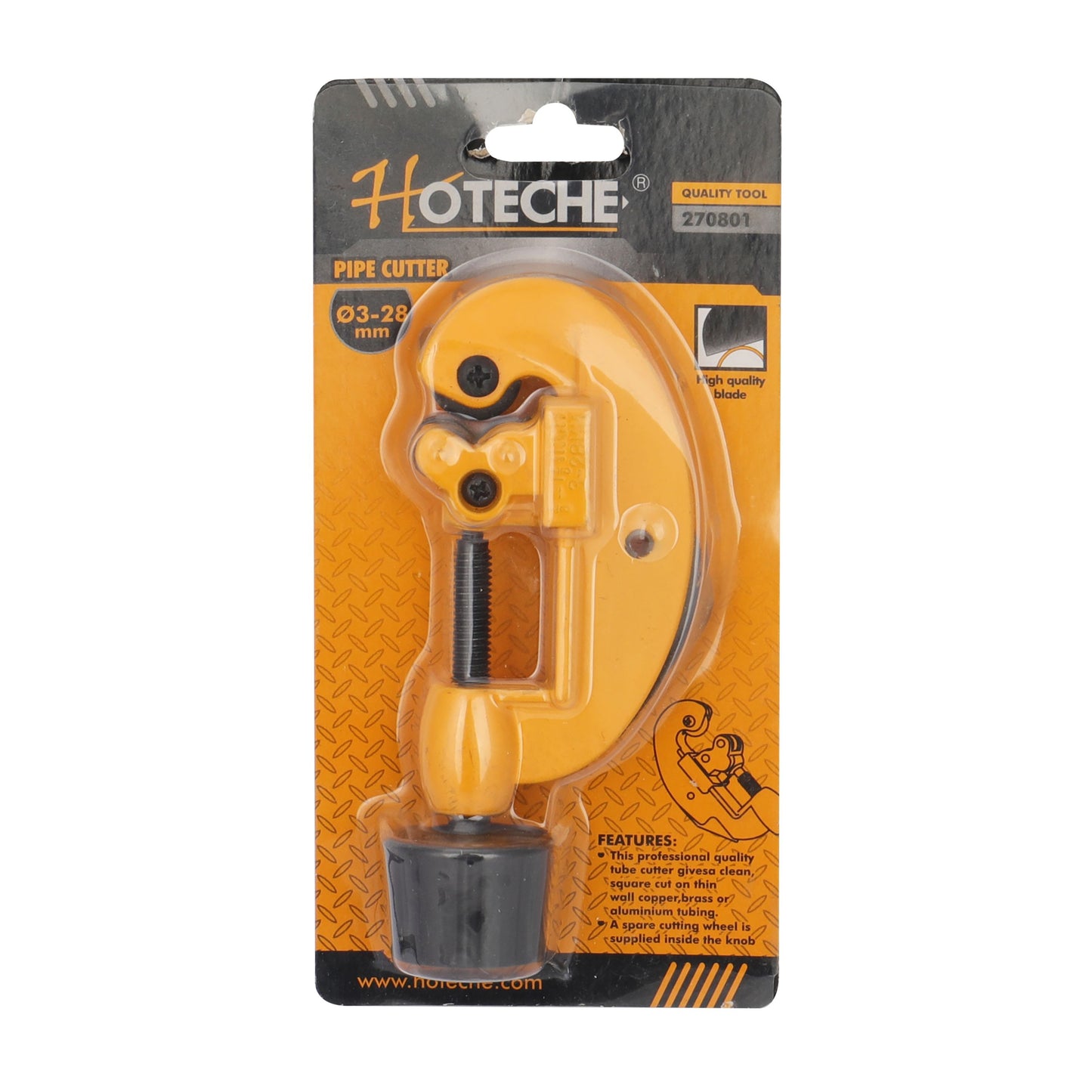 270801- HOTECHE CORTA TUBOS DE 3 a 28 mm