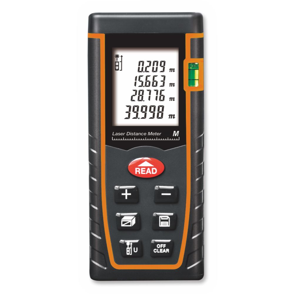 284901- HOTECHE MEDIDOR DE DISTANCIA LASER DE 40 MTS.