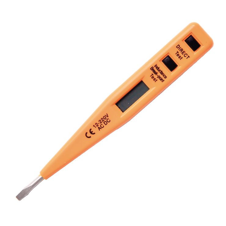 286003- HOTECHE TESTER DIGITAL 12-220V AC DC . 3x 130 mm