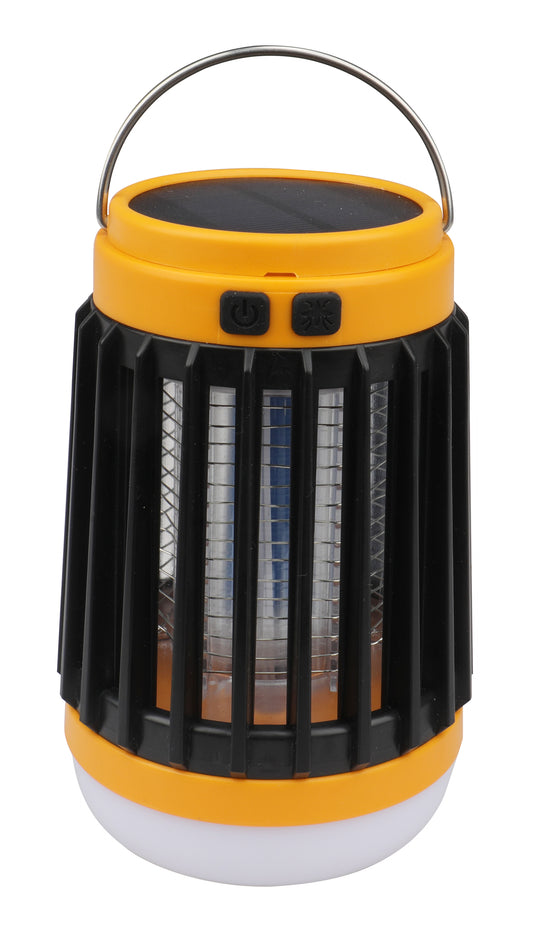 440203-HOTECHE LAMPARA SOLAR ANTIMOSQUITOS 3 EN 1