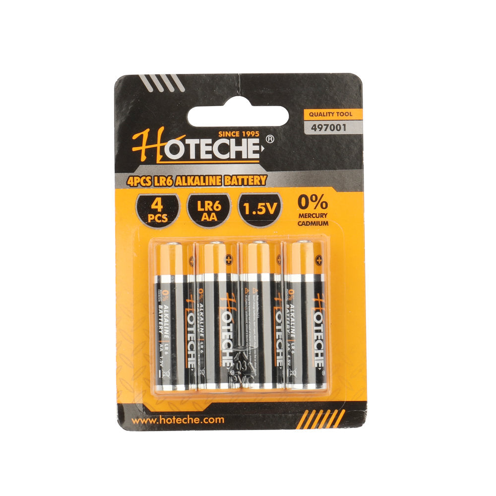 497001 - HOTECHE PILA AA ALCALINAS PRECIO X PACK X 4 UNID