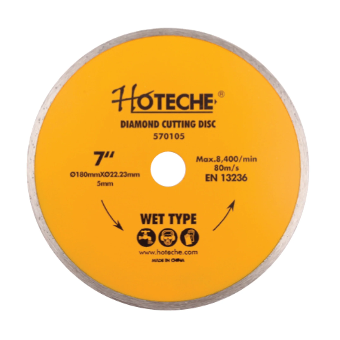 570102 - HOTECHE DISCO DIAMANTADO CONTINUO 110MM