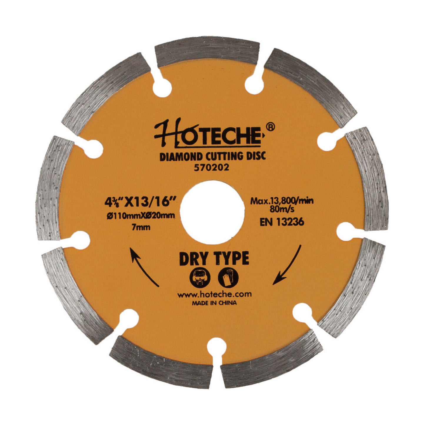 570202 - HOTECHE DISCO DIAMANTADO SEGMENTADO 110MM