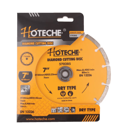 570205- HOTECHE DISCO DIAMANTADO SEGMENTADO 180MM