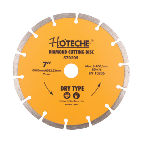570205- HOTECHE DISCO DIAMANTADO SEGMENTADO 180MM
