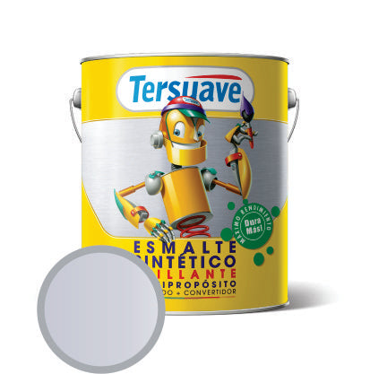 193 - TERSUAVE ESMALTE SINTÉTICO BRILLANTE GRIS HIELO 1/4LT