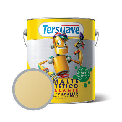 247 - TERSUAVE ESMALTE SINTÉTICO BRILLANTE CREMA 4LT