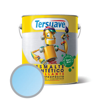 284 - TERSUAVE ESMALTE SINTÉTICO BRILLANTE CELESTE 1/2LT