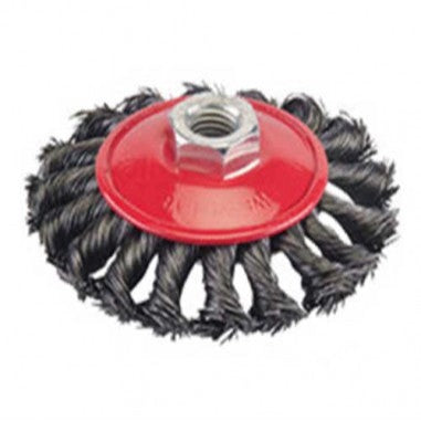 8023-ABRASOL CEPILLO P/AMOL. CONICO TRENZ 4" 100mm ROSC