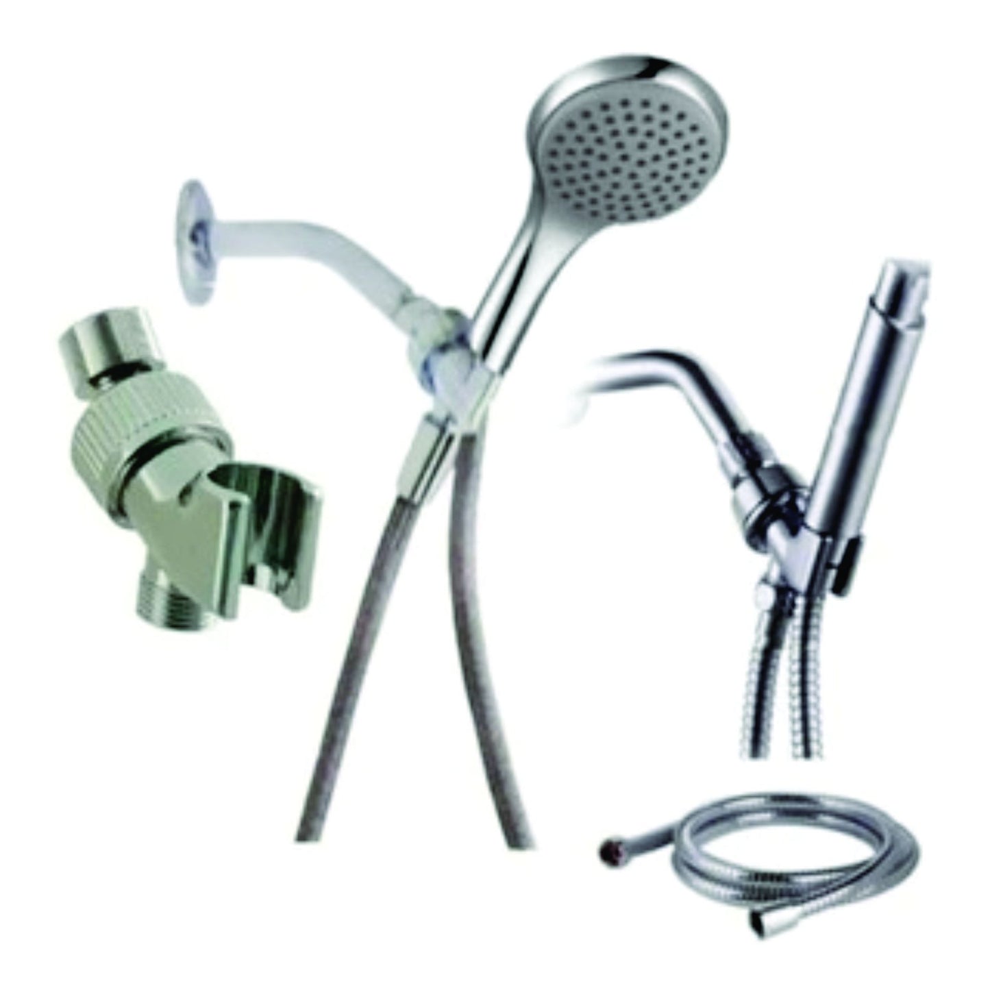 8136- MOZART SET DE DUCHAS BRAZO DESMONTABLE COLGANTE 1,7