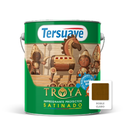 1124 - TERSUAVE TROYA IMPREGNANTE SATINADO ROBLE CLARO 1/2LT