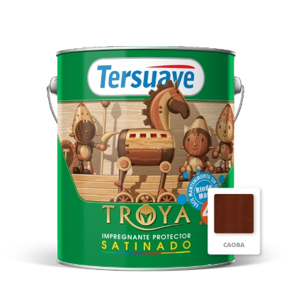 1157 - TERSUAVE TROYA IMPREGNANTE SATINADO ROBLE CAOBA 4LT
