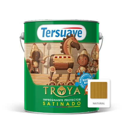 1164 - TERSUAVE TROYA IMPREGNANTE SATINADO NATURAL 1/2LT