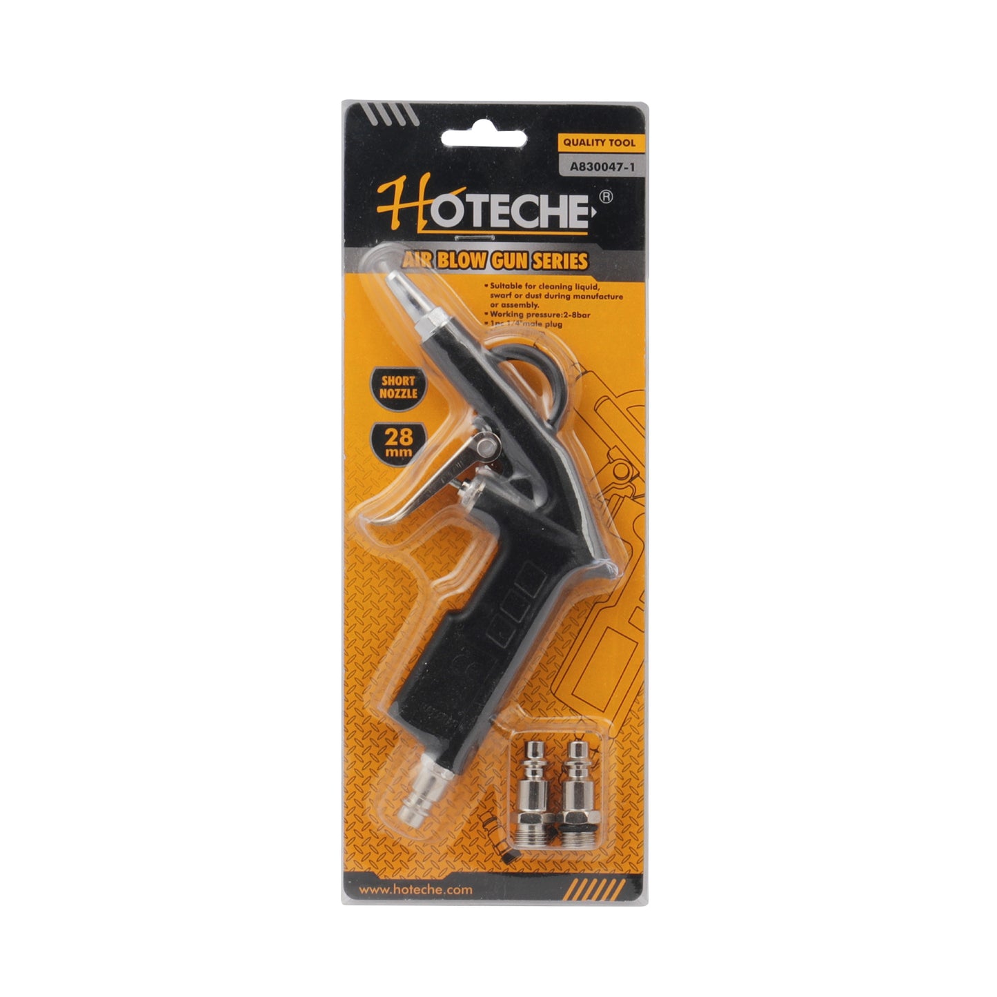 A830047-1- HOTECHE PISTOLA DE SOPLETEAR CORTA 28MM