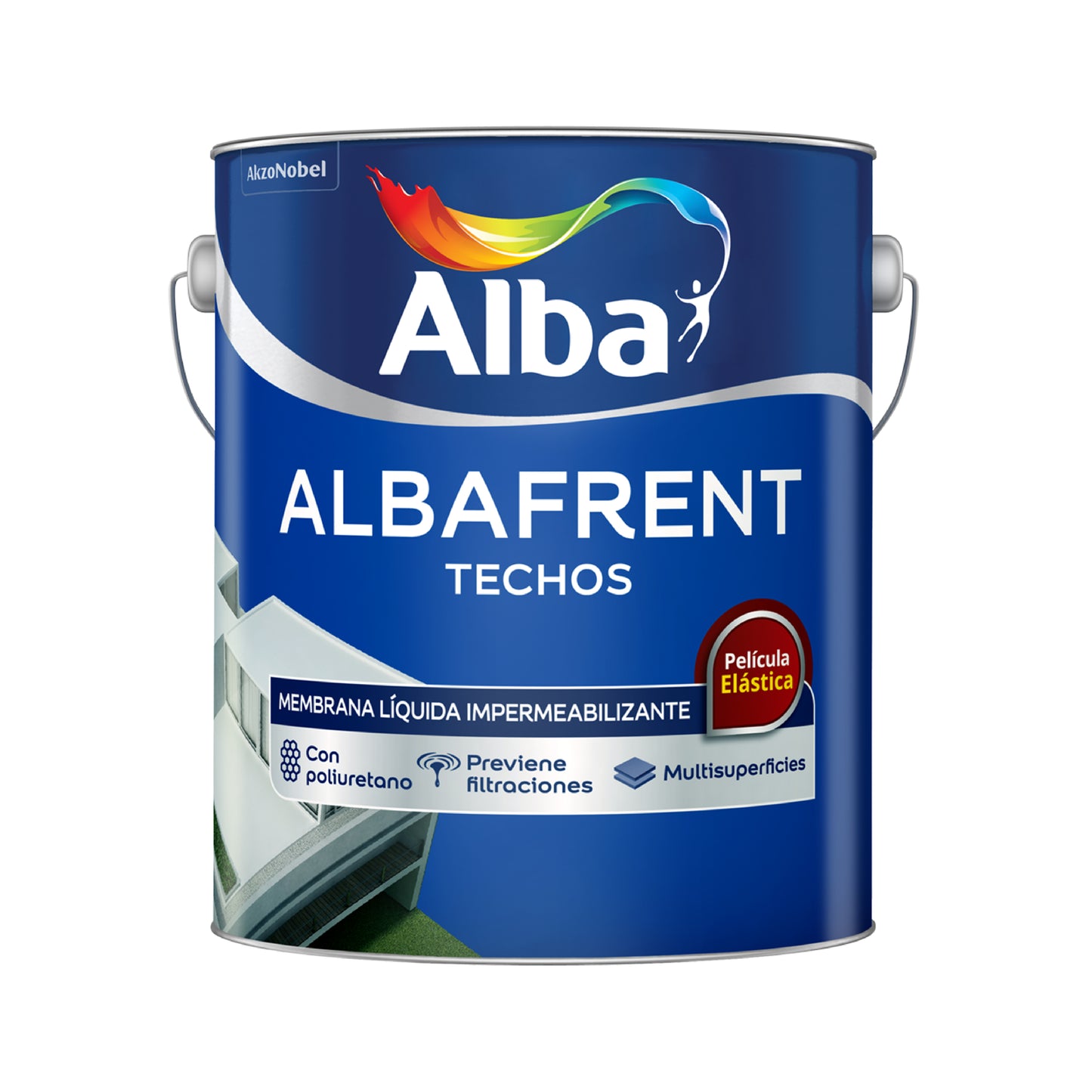5326019-ALBAFRENT TECHOS  BLANCO - 04 KG