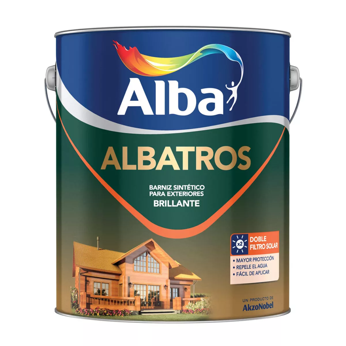 5187139-ALBATROS BARNIZ MARINO - 01 L