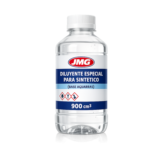 JMG DILUYENTE ESPECIAL PARA SINTÉTICO (base aguarrás) X 900 CM3