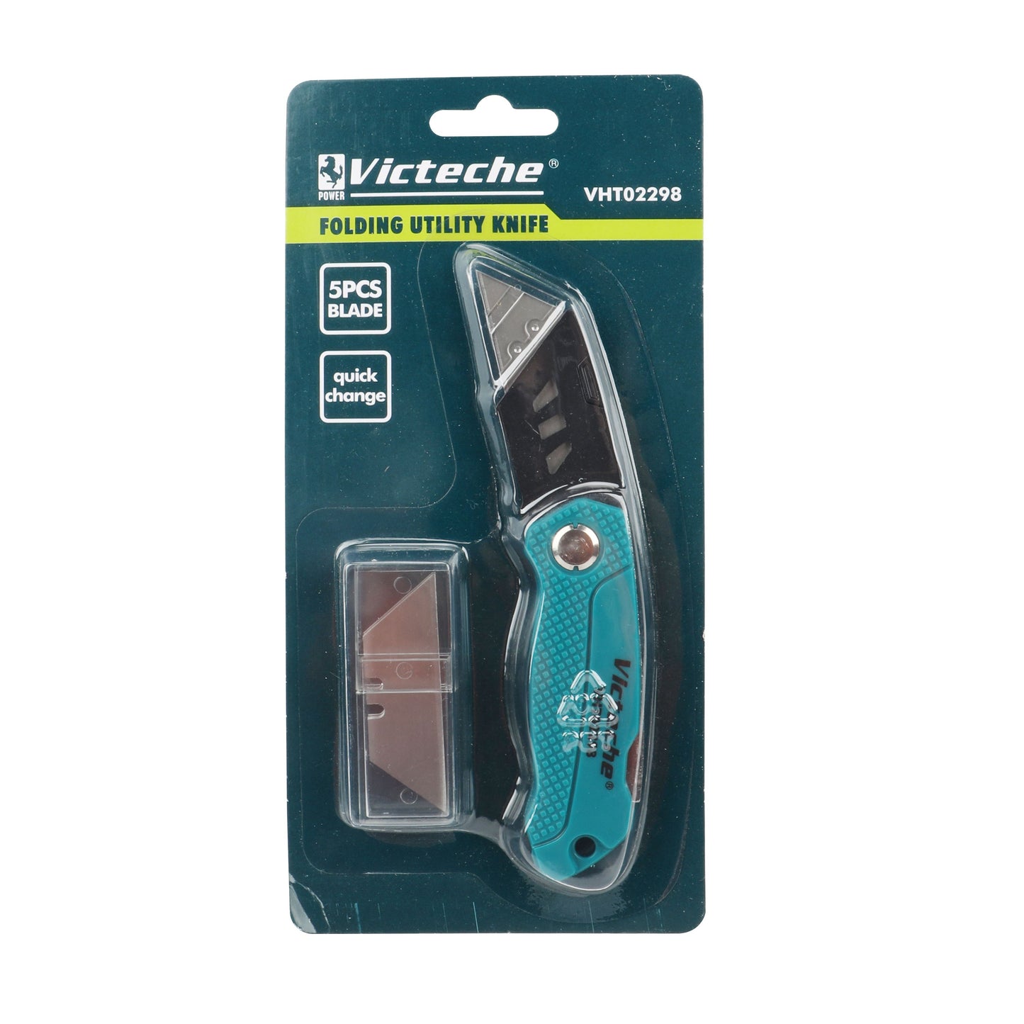 VHT 02298 - VICTECHE CUTTER TRAPEZOIDAL PLEGABLE CON 5 HOJAS