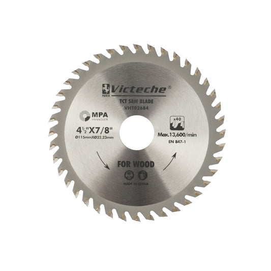 VHT 02684 - VICTECHE HOJA DE SIERRA PARA MADERA 115X22,23