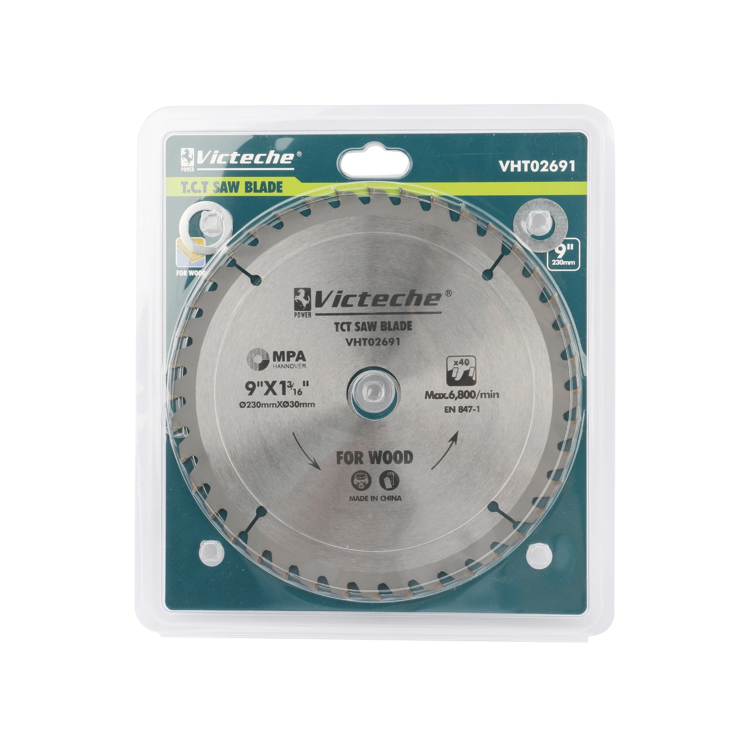 VHT02691 - VICTECHE HOJA DE SIERRA PARA MADERA 230X30