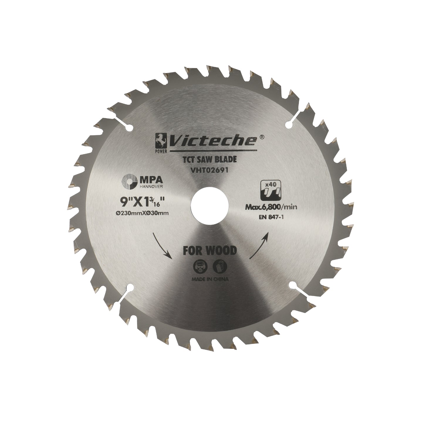 VHT02691 - VICTECHE HOJA DE SIERRA PARA MADERA 230X30