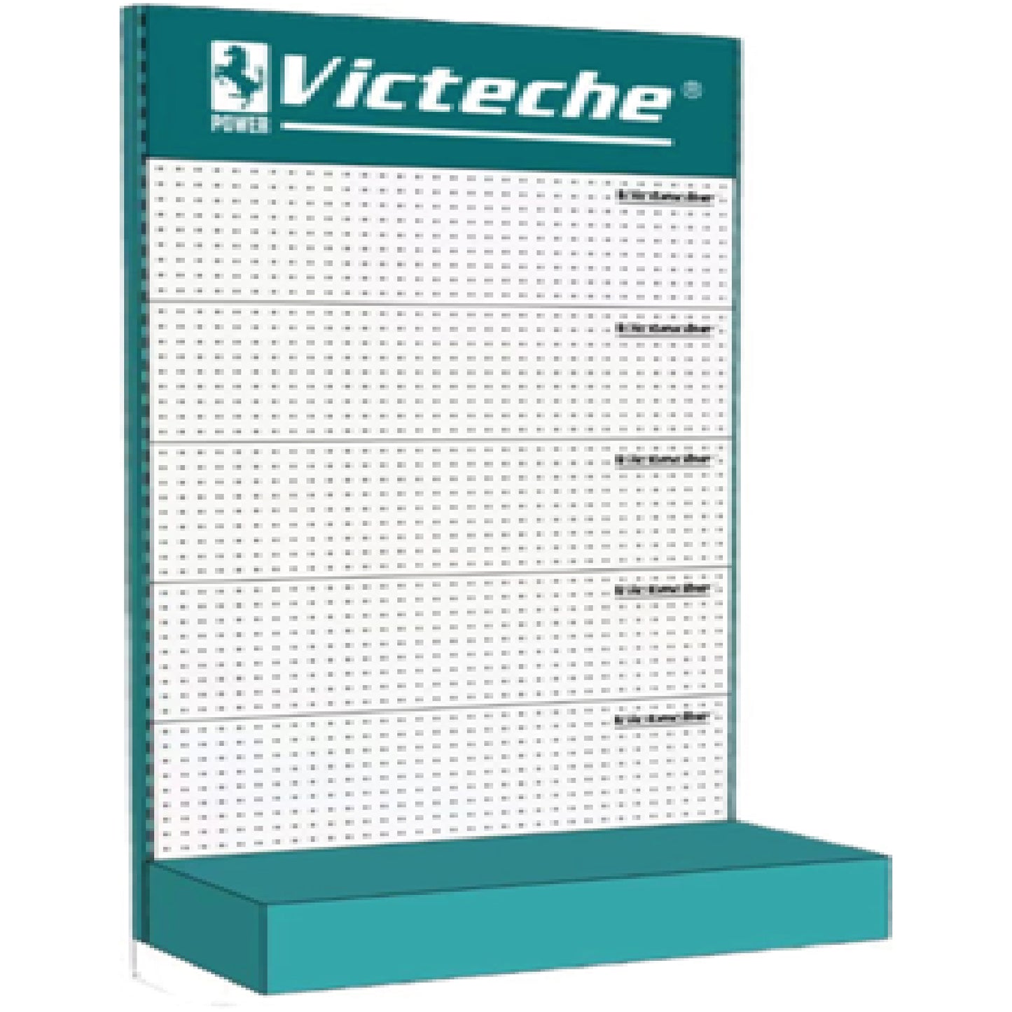 VP0100 - VICTECHE EXHIBIDOR DE PIE (incluye 10 ganchos largos y 10 ganchos cortos) (Copia)