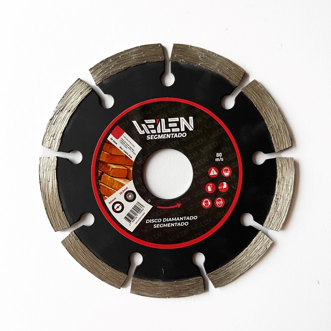 WLNDS-115- WEILEN DISCO DIAMANTADO SEGMENTADO 110 x 22.2