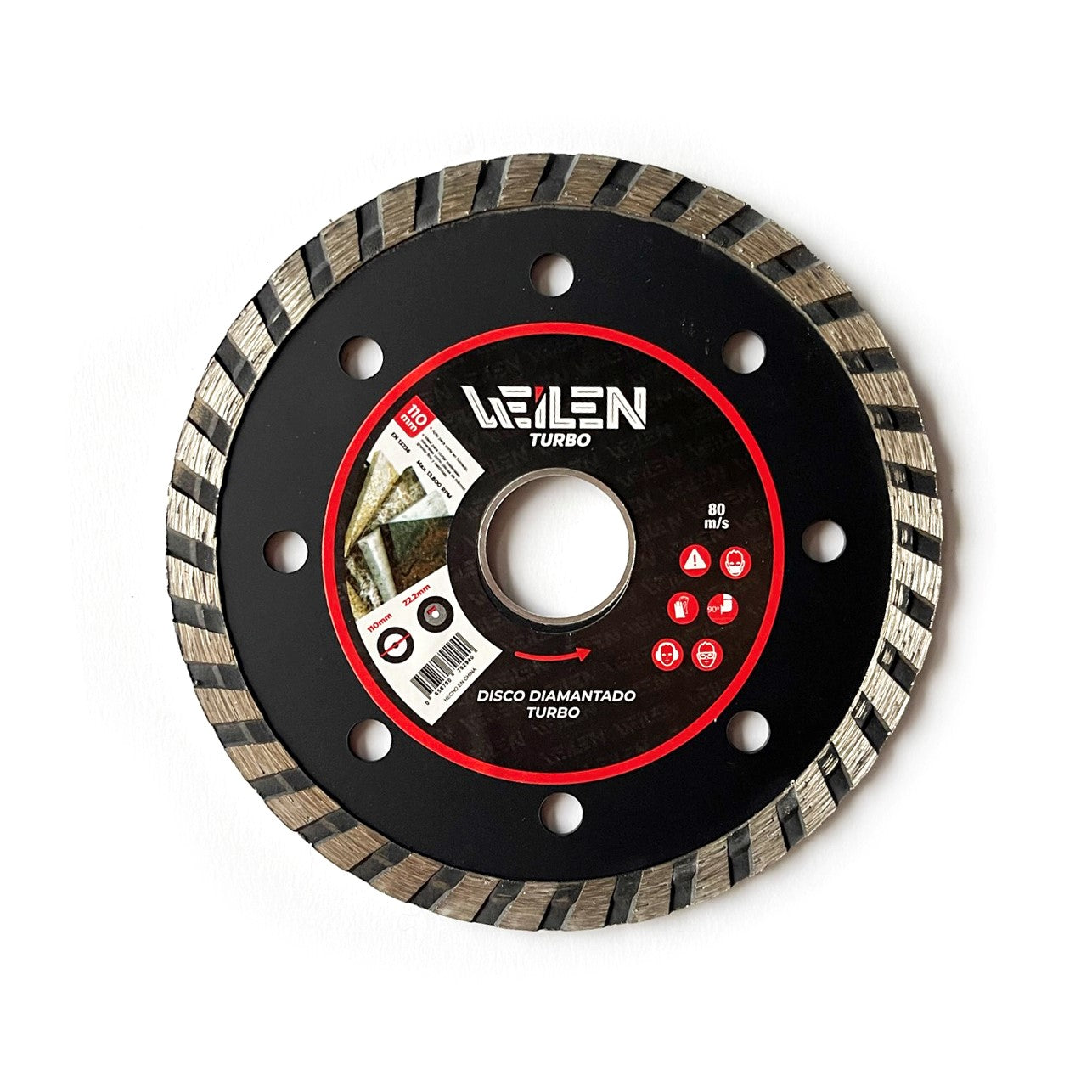 WLNDT-230- WEILEN DISCO DIAMANTADO TURBO 230 x 22.2