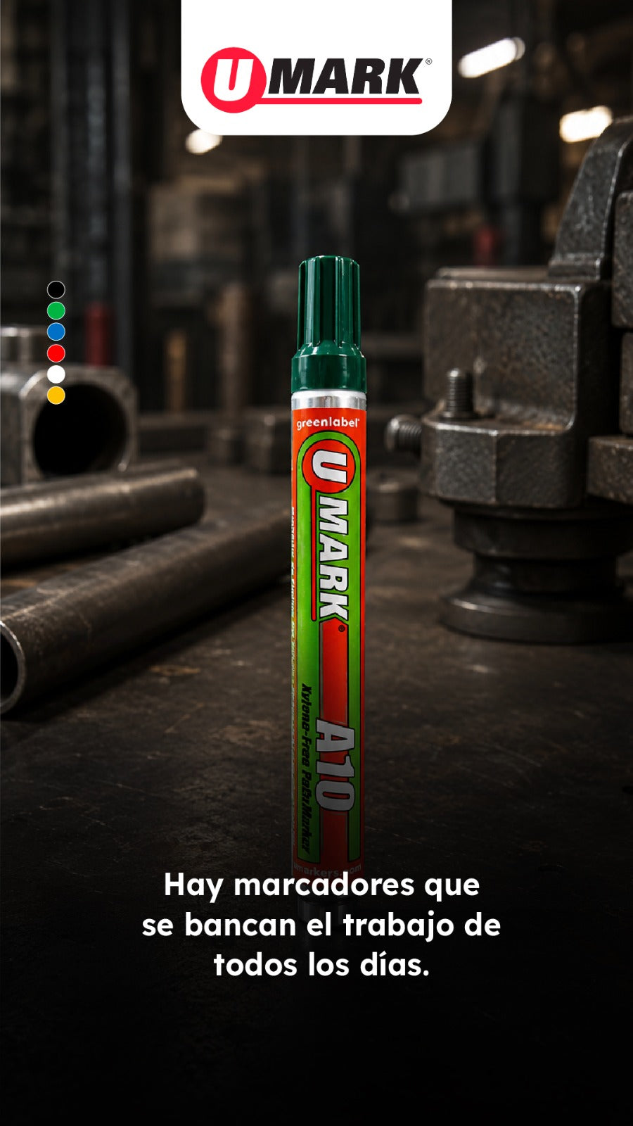 MARK - MARCADOR INDUSTRIAL A10 NEGRO