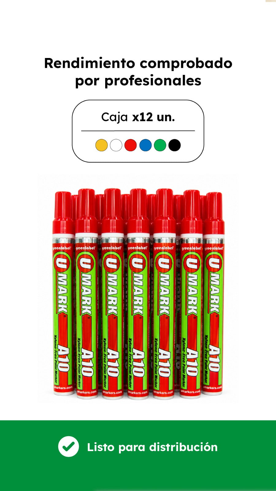 MARK - MARCADOR INDUSTRIAL A10 NEGRO